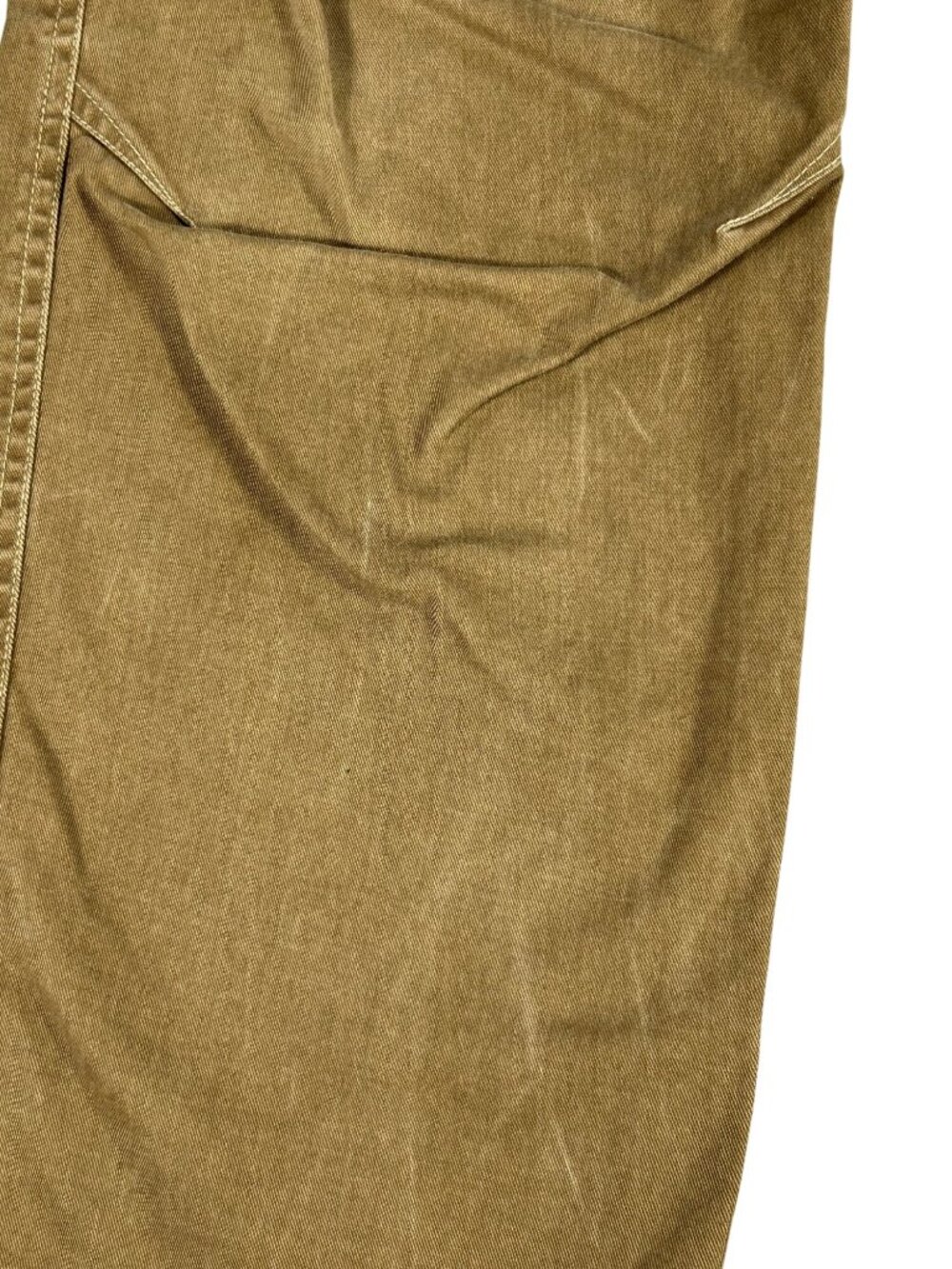 Kuhl Easy Rydr Brown Canvas Denim Pants Men's 40x30 Articulated Knees W/ FLAWS - Picture 2 of 16